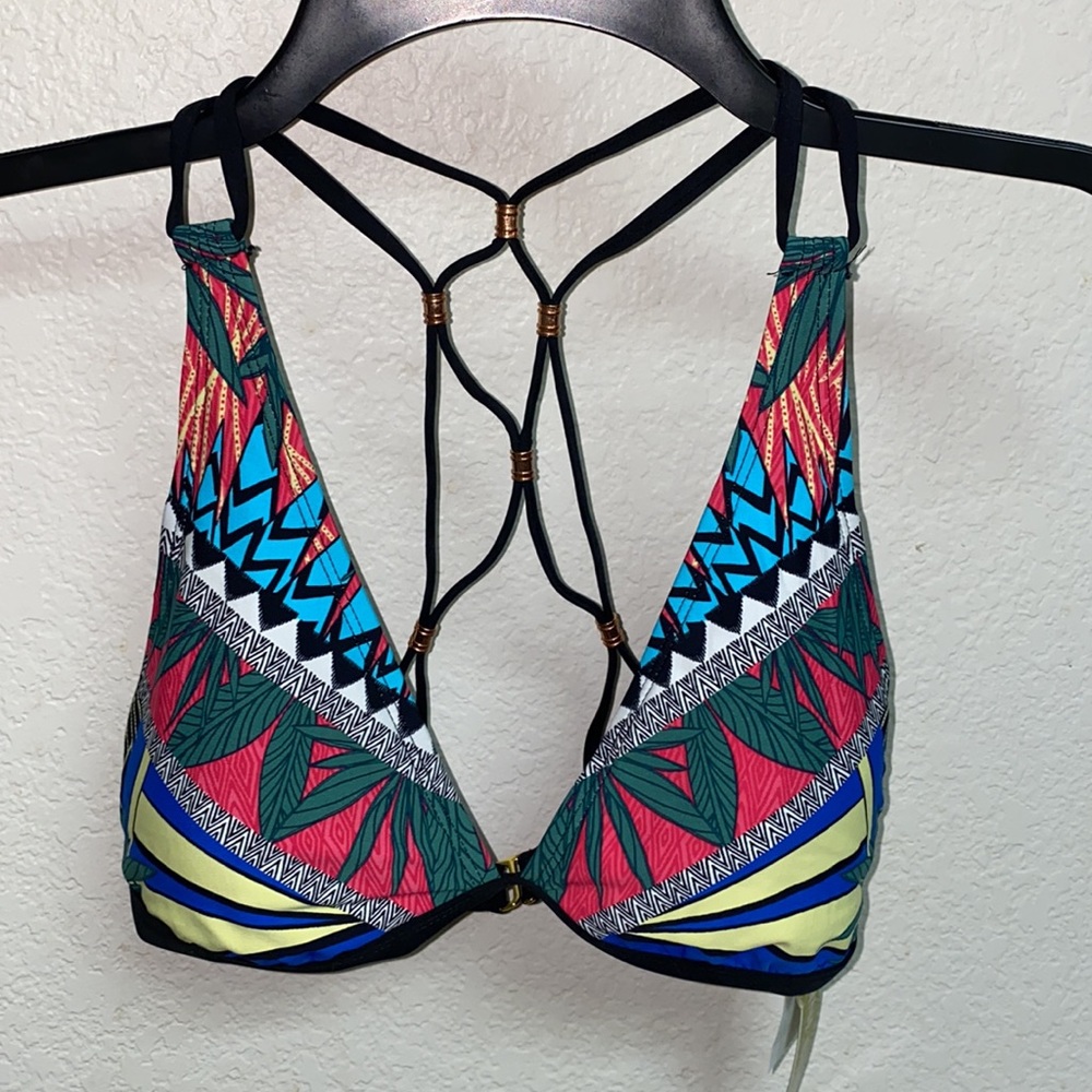 Gianni Bini Multi Colored Bikini Top/Bottom
